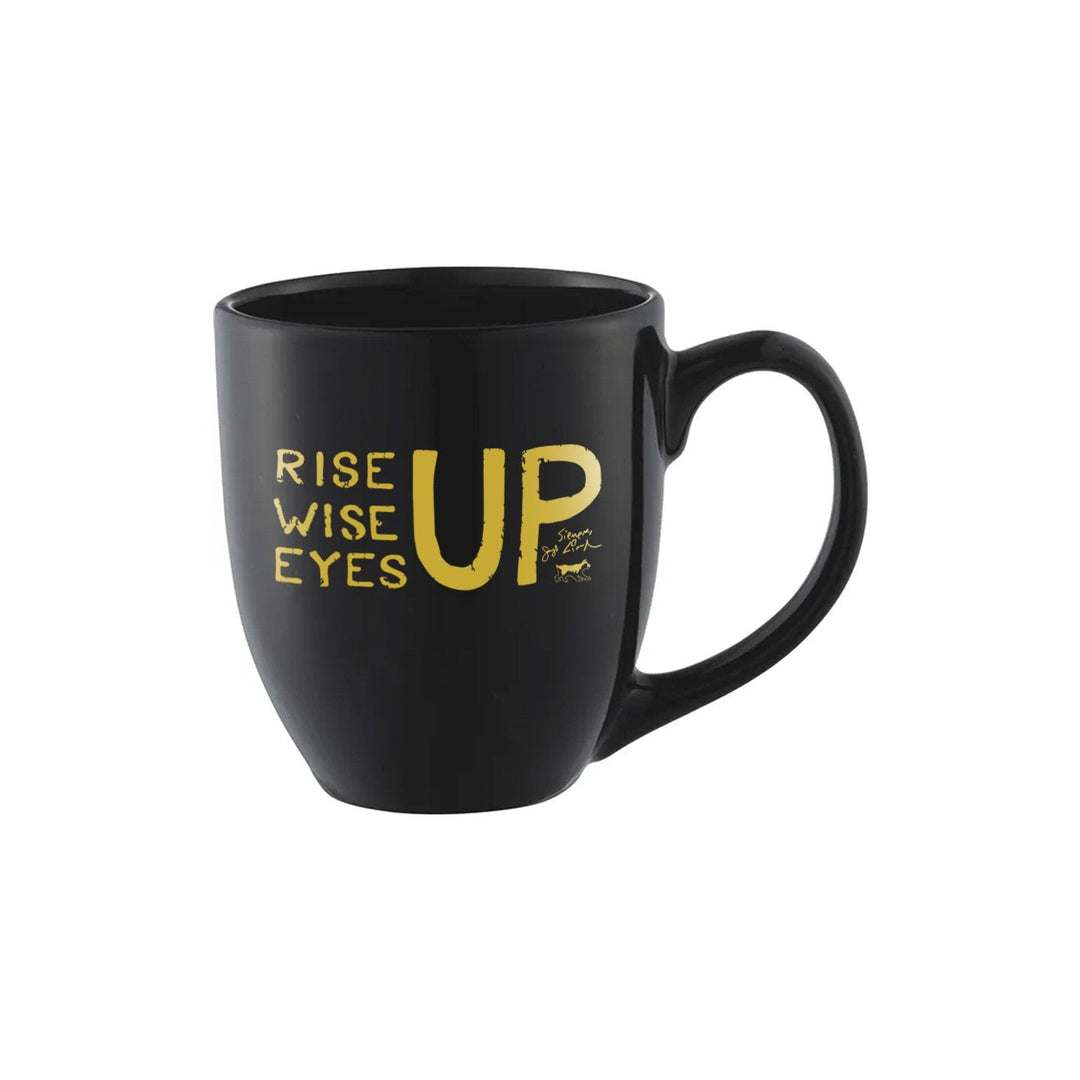 Rise Up, Wise Up, Eyes Up 15oz Ceramic Mug