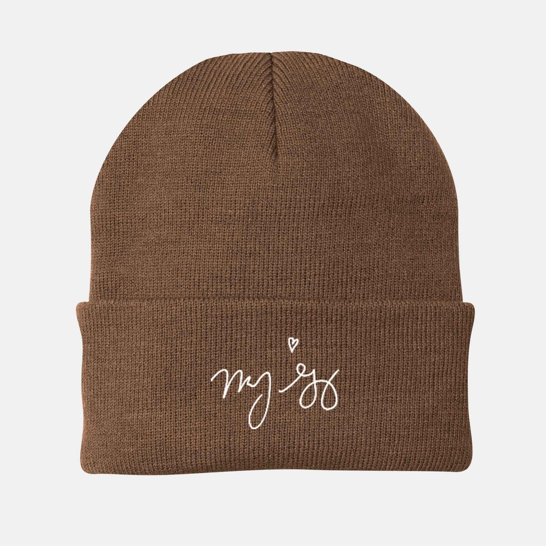 Mandy Gonzalez Signature Foldover Beanies