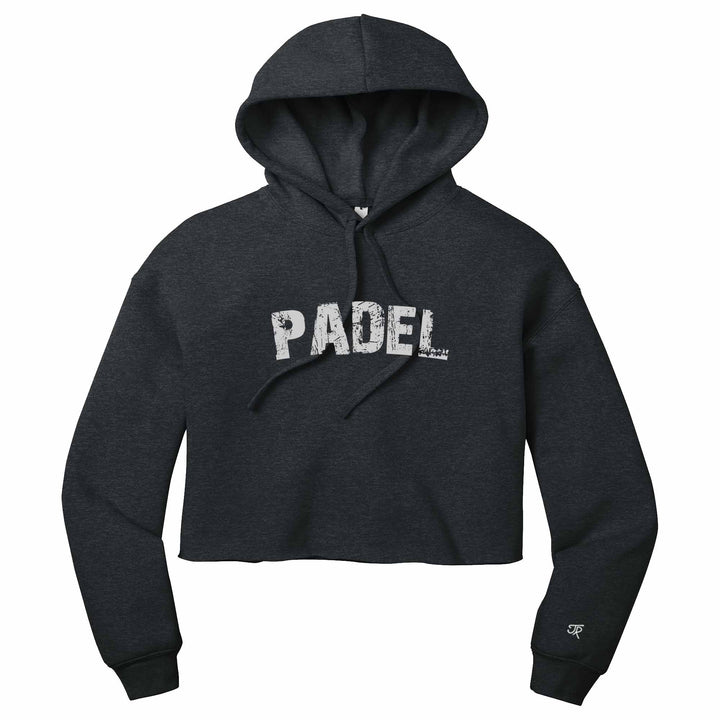 Padel Arc Ladies Cropped Pullover Hoodie