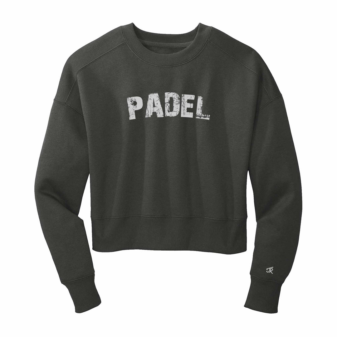 Padel Arc Ladies Cropped Sweatshirt