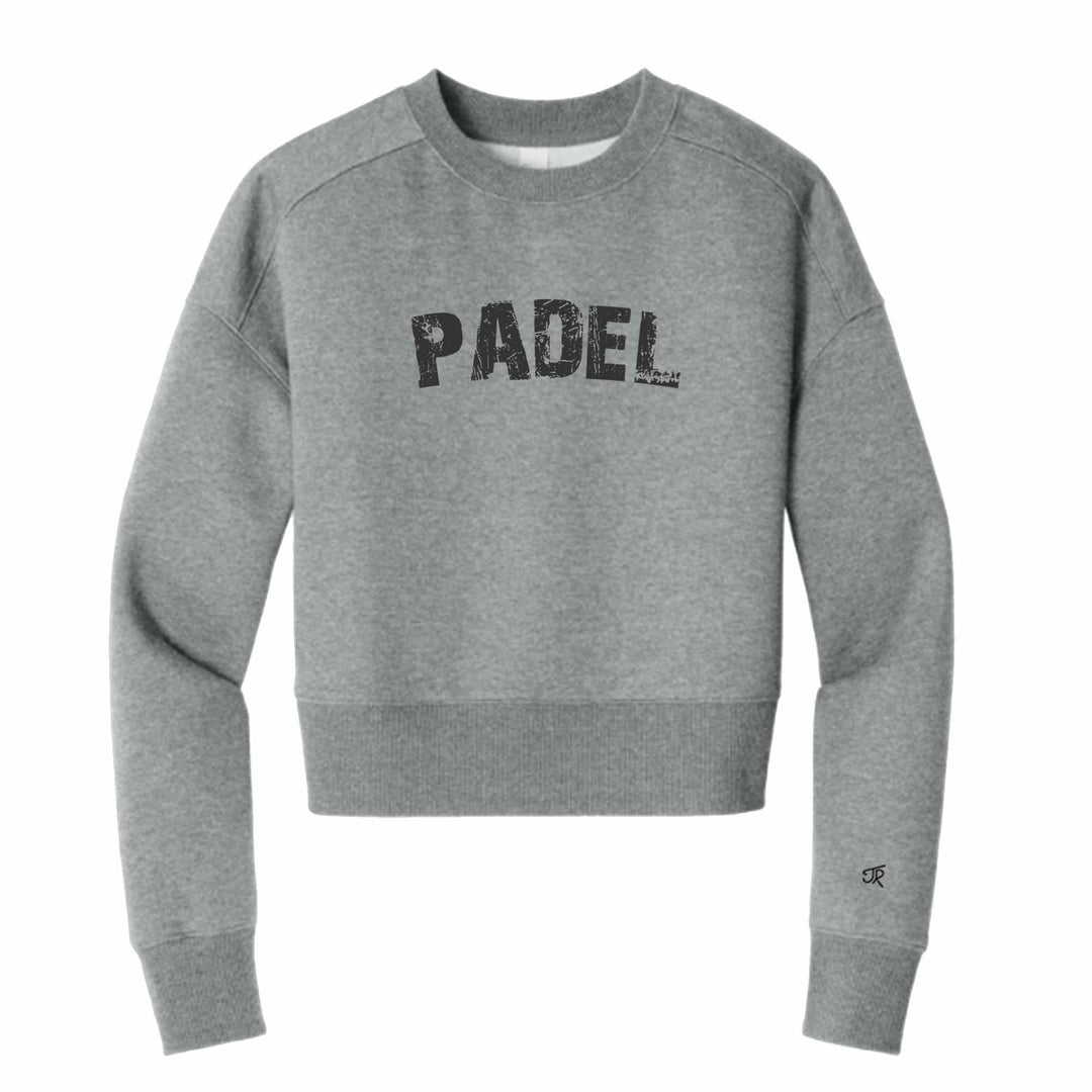 Padel Arc Ladies Cropped Sweatshirt