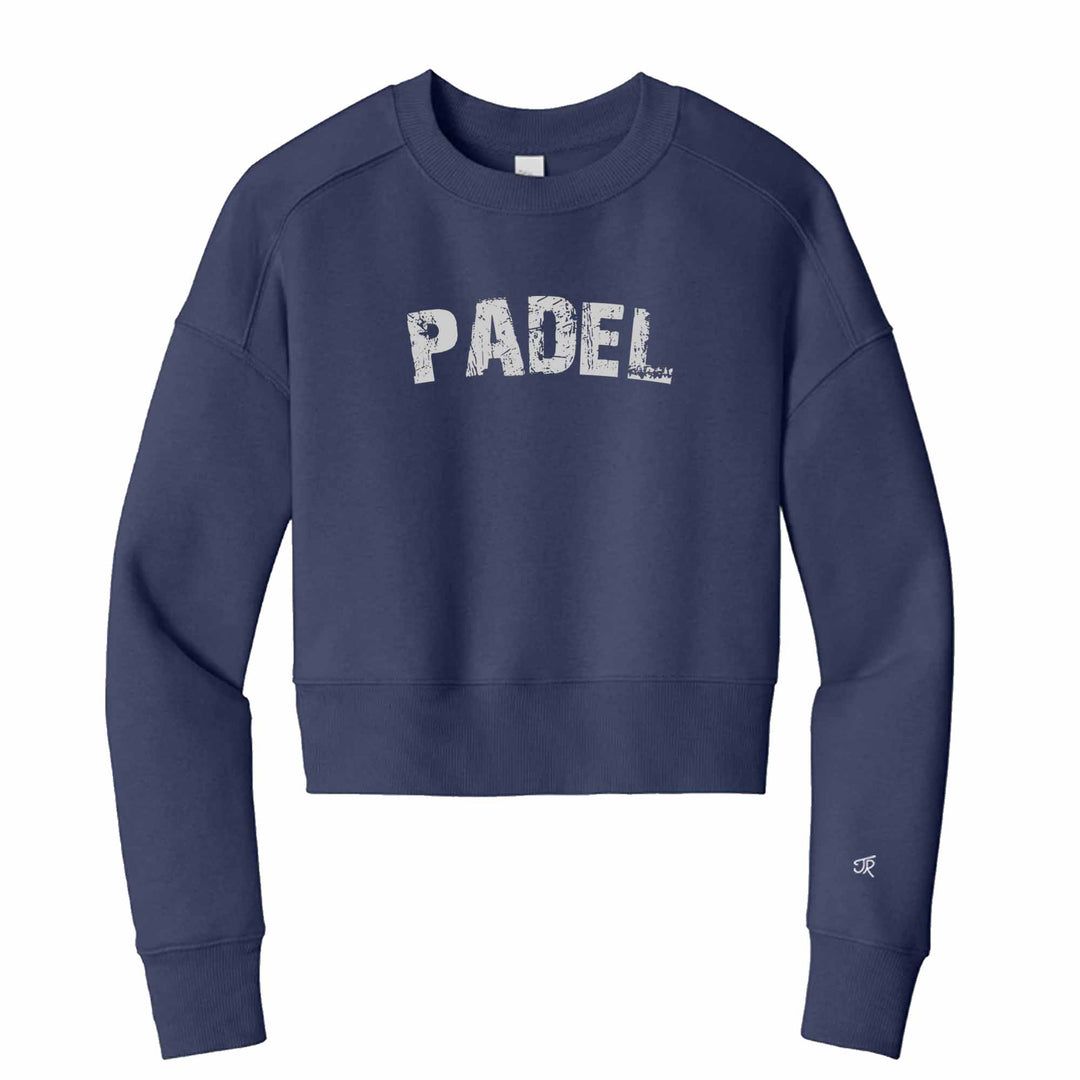 Padel Arc Ladies Cropped Sweatshirt