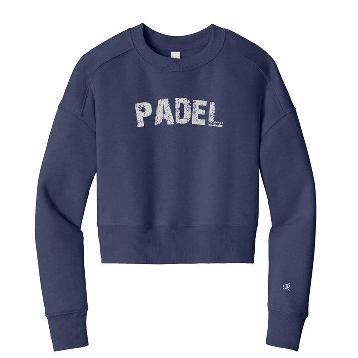 Padel Arc Ladies Cropped Sweatshirt