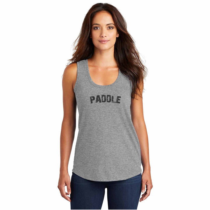 Platform Arc Ladies Tri-Blend Racerback Tank