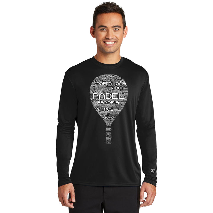 Padel Wordfill Performance Long Sleeve
