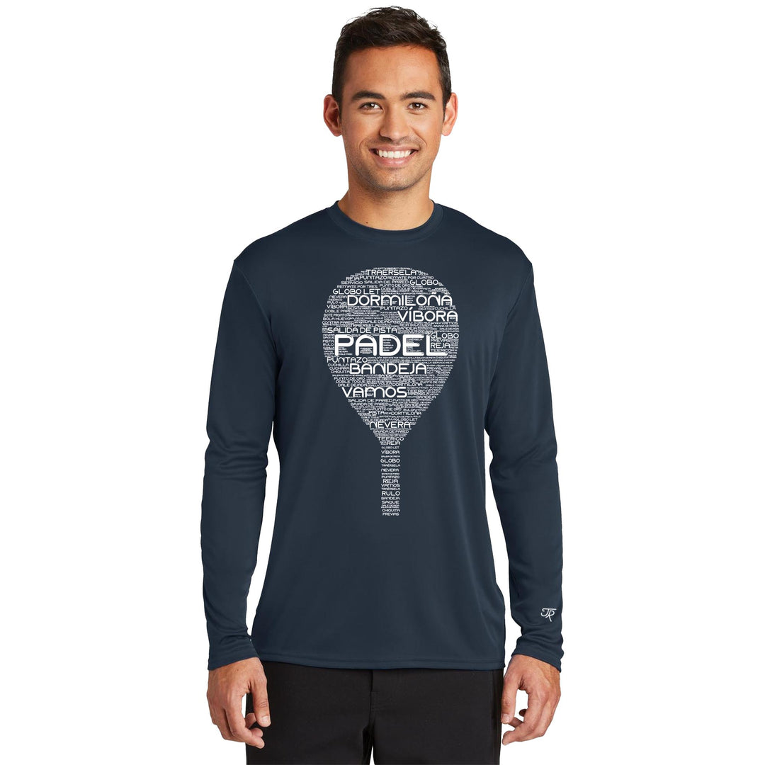 Padel Wordfill Performance Long Sleeve