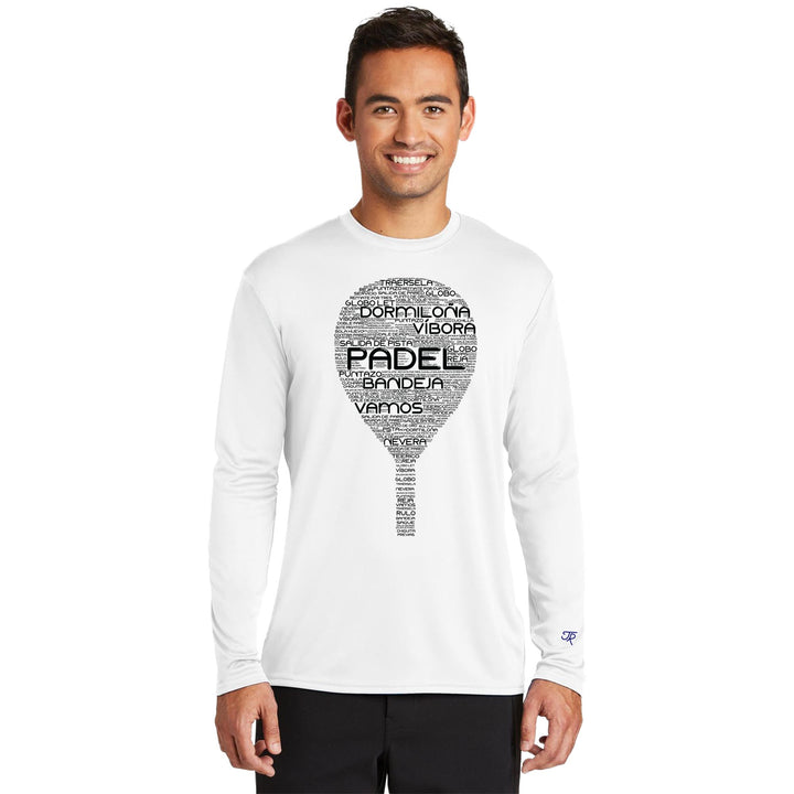 Padel Wordfill Performance Long Sleeve