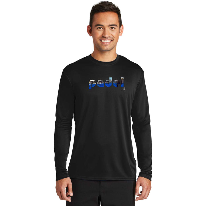 Padel Court Love Performance Long Sleeve