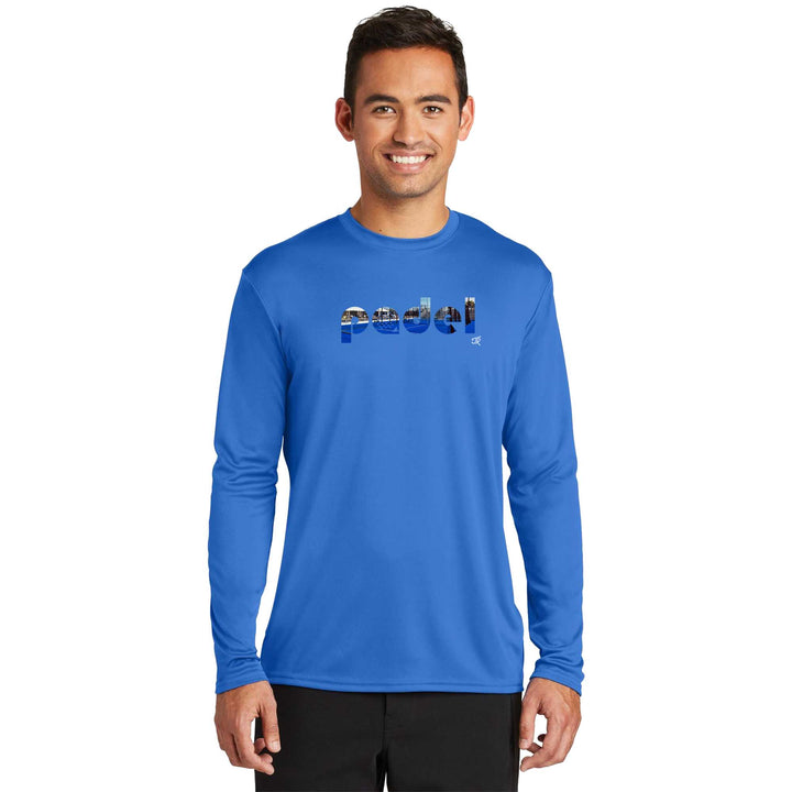 Padel Court Love Performance Long Sleeve