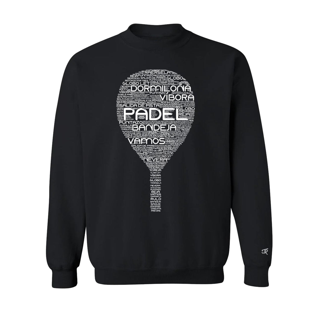 Padel Wordfill Unisex Sweatshirts