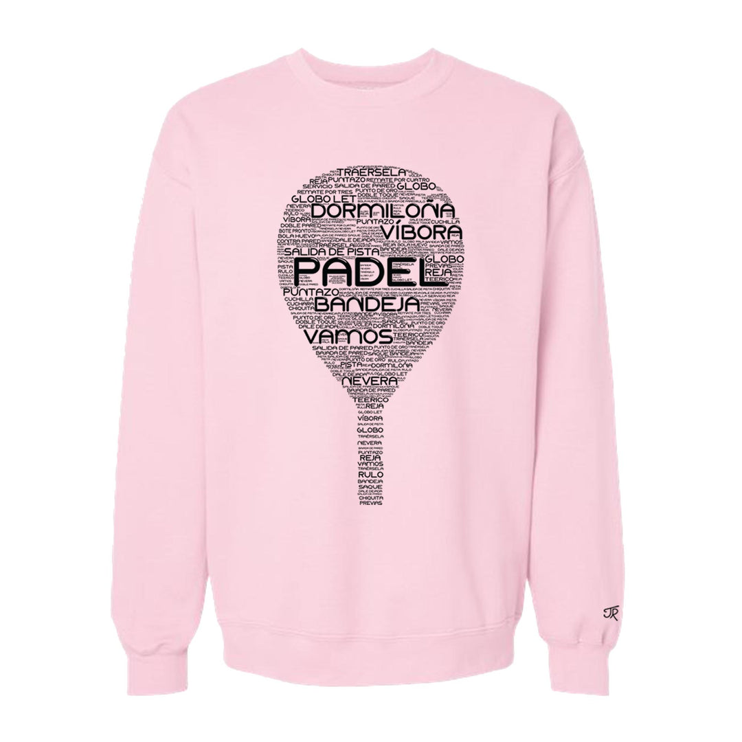 Padel Wordfill Unisex Sweatshirts