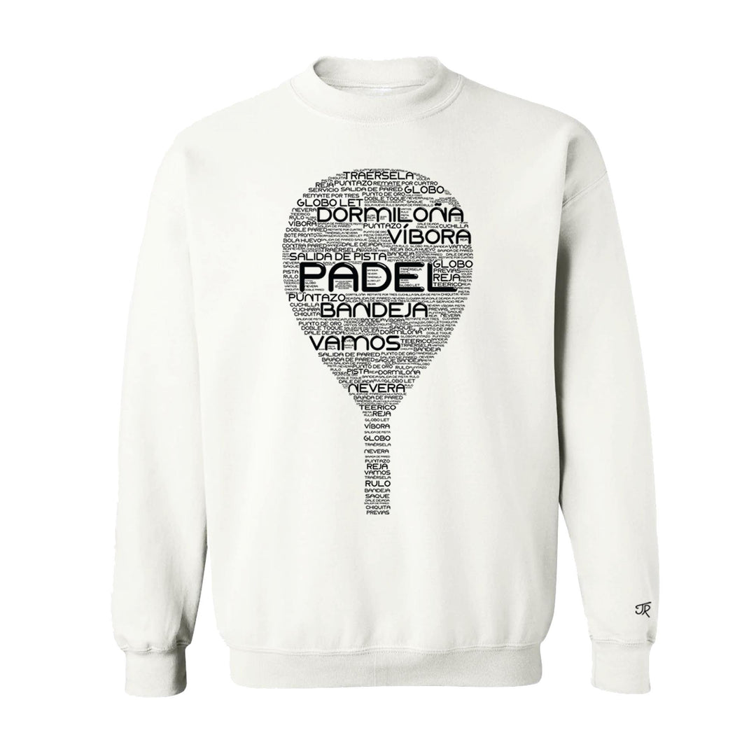 Padel Wordfill Unisex Sweatshirts