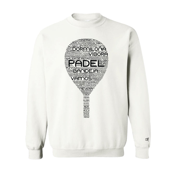 Padel Wordfill Unisex Sweatshirts