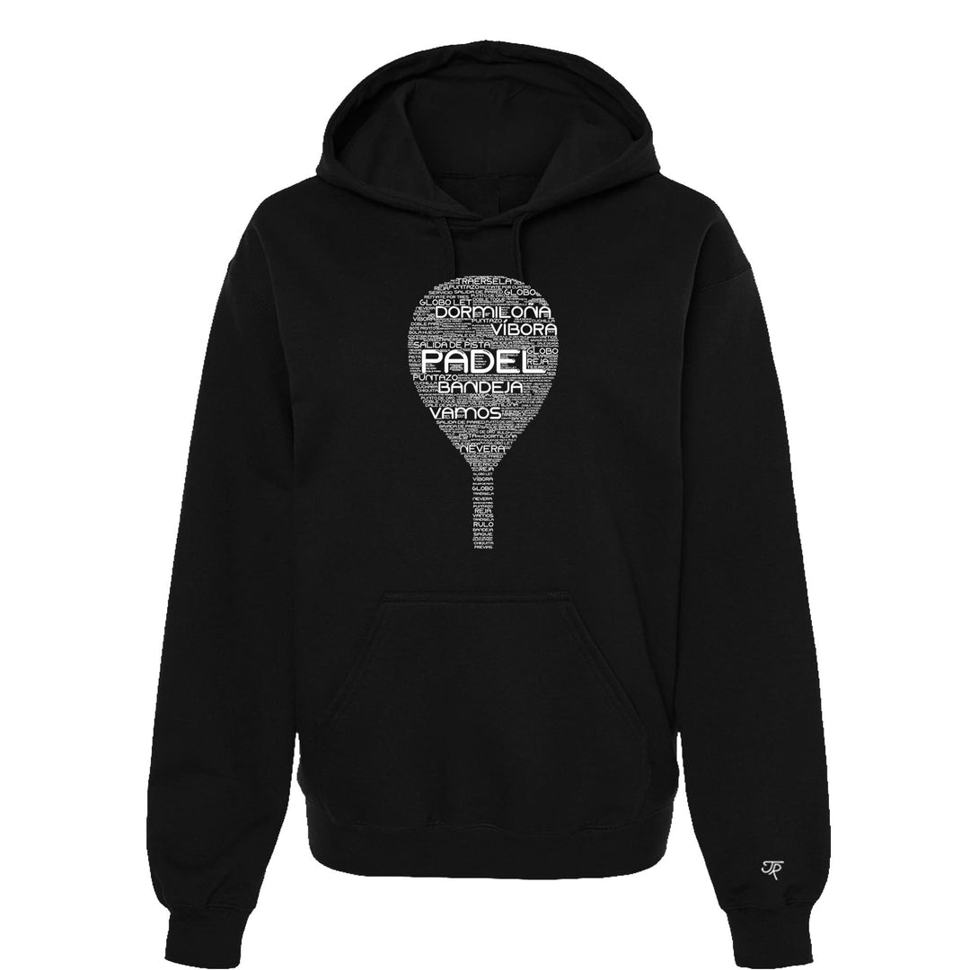 Padel Wordfill Unisex Hoodie