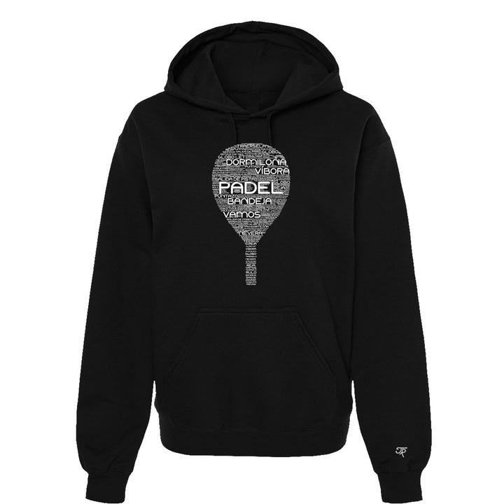 Padel Wordfill Unisex Hoodie