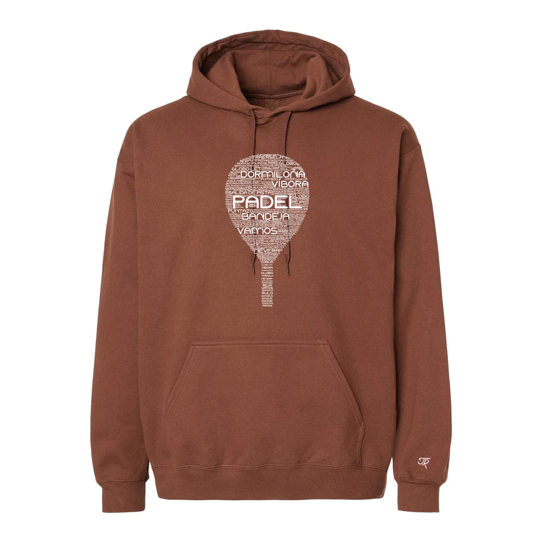 Padel Wordfill Unisex Hoodie