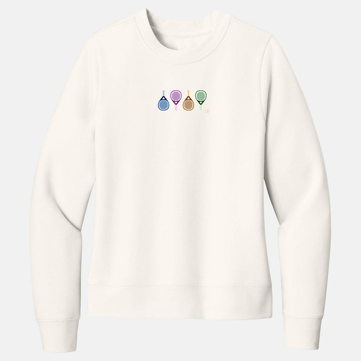 Choose Your Padel Ladies Crewneck Sweatshirts