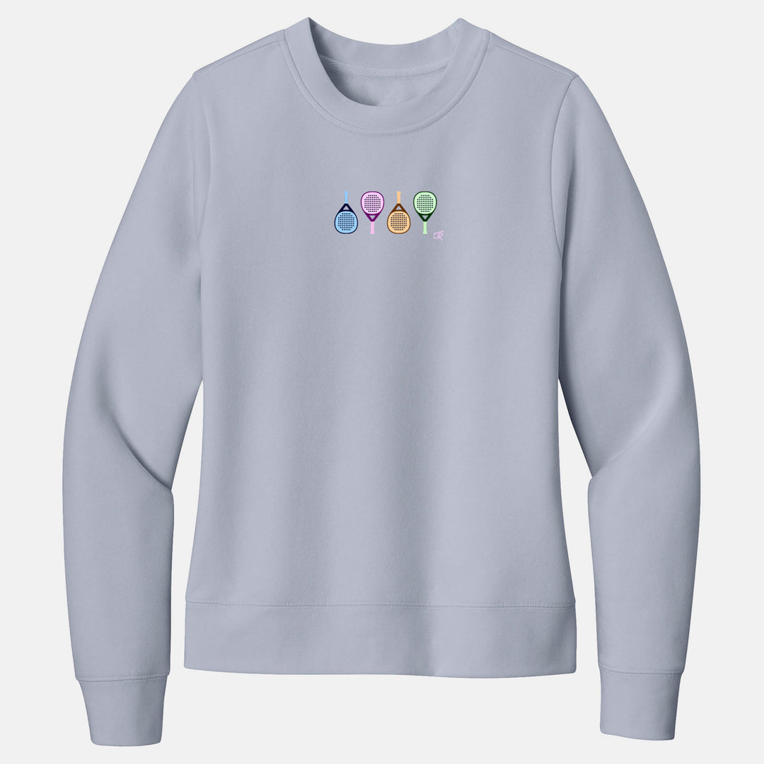 Choose Your Padel Ladies Crewneck Sweatshirts