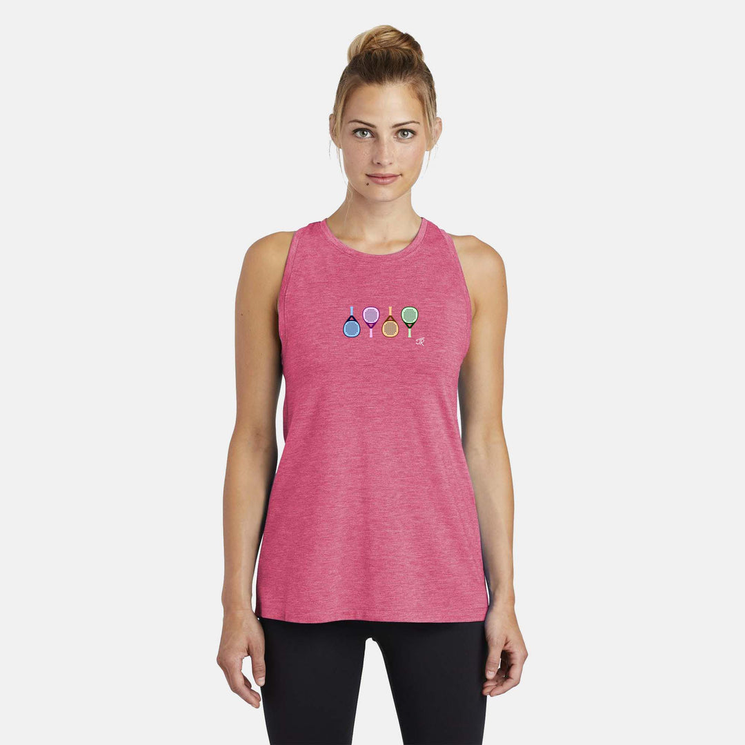 Choose Your Padel Ladies Moisture Wicking Racerback Tank