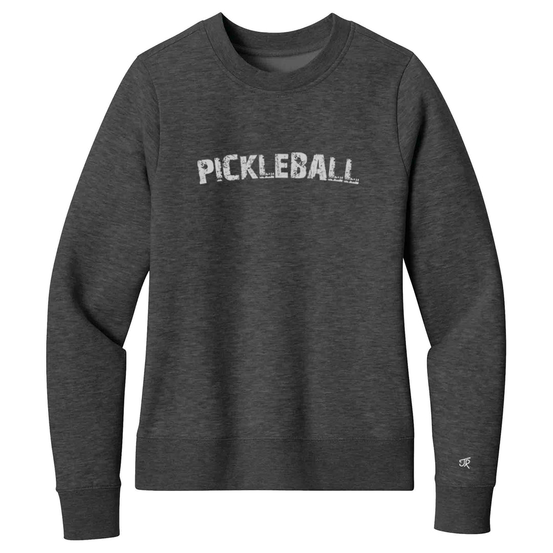 Pickleball Arc Ladies Crewneck Sweatshirts