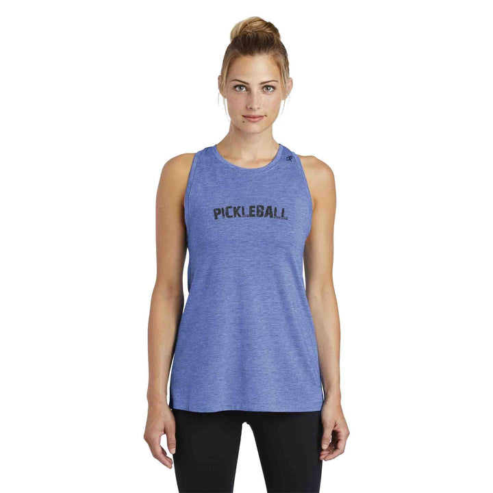Pickleball Arc Ladies Moisture Wicking Racerback Tank