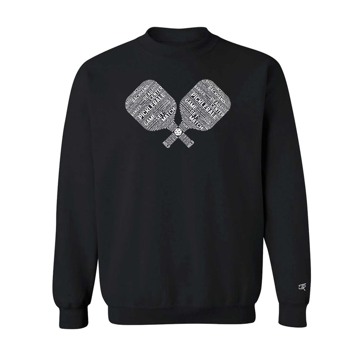 Pickleball Wordfill Unisex Sweatshirts