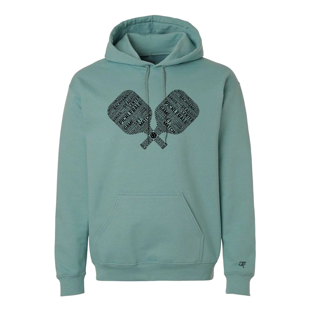 Pickleball Wordfill Unisex Hoodie
