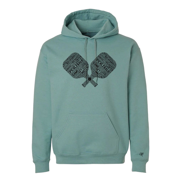 Pickleball Wordfill Unisex Hoodie