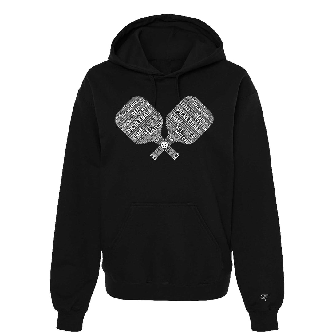 Pickleball Wordfill Unisex Hoodie
