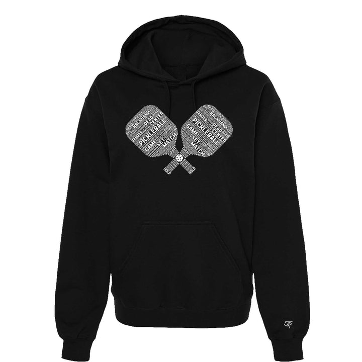 Pickleball Wordfill Unisex Hoodie