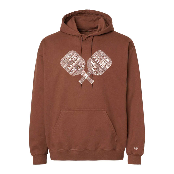 Pickleball Wordfill Unisex Hoodie