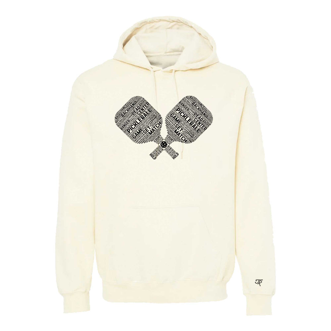 Pickleball Wordfill Unisex Hoodie