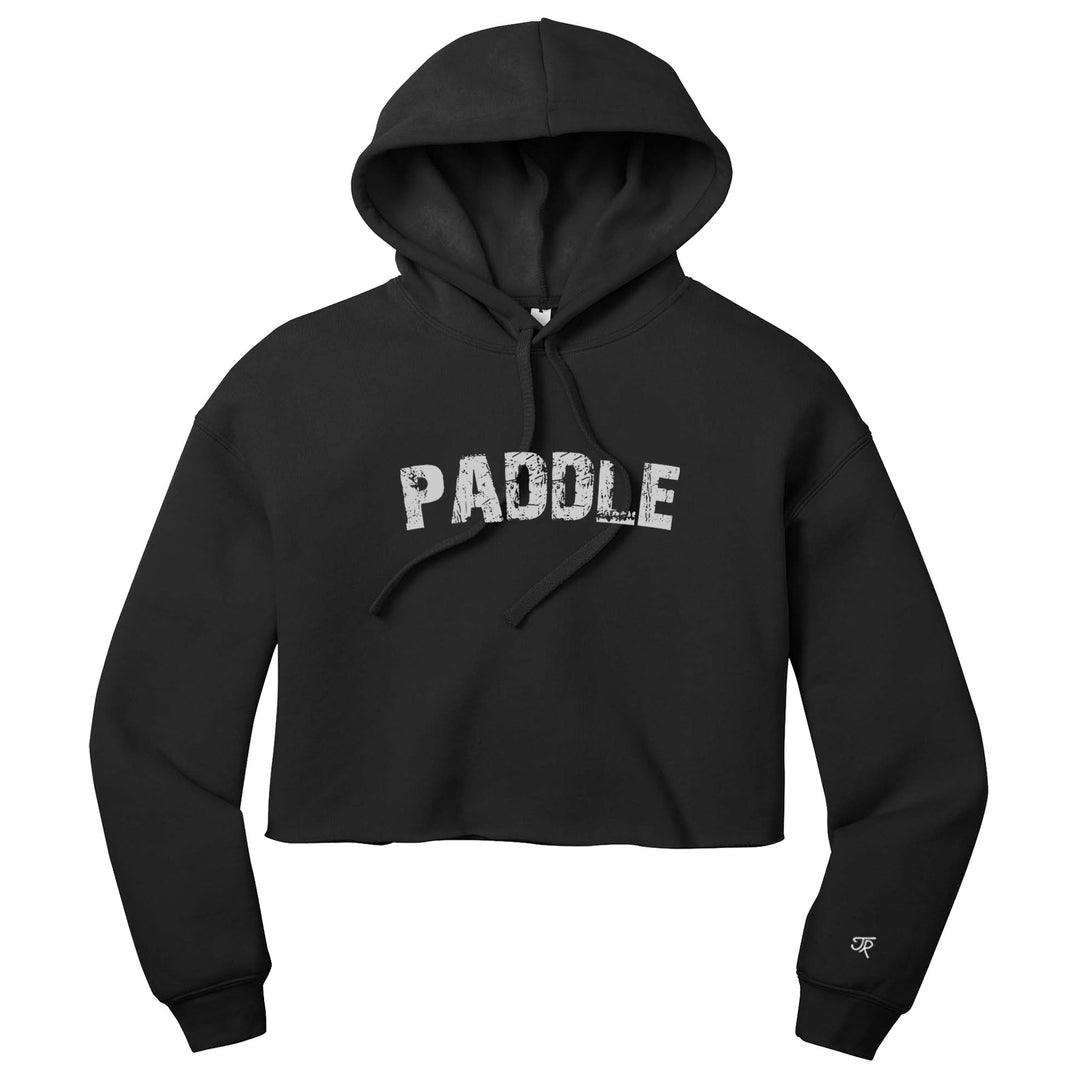Platform Arc Ladies Cropped Pullover Hoodie