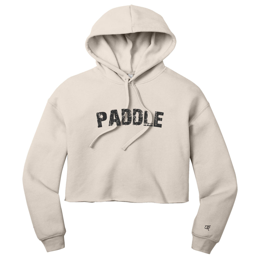 Platform Arc Ladies Cropped Pullover Hoodie