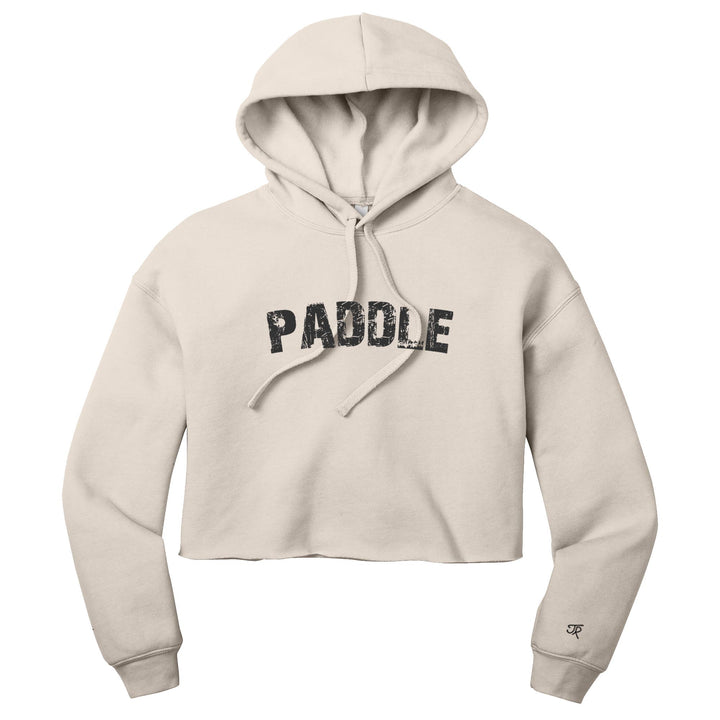 Platform Arc Ladies Cropped Pullover Hoodie