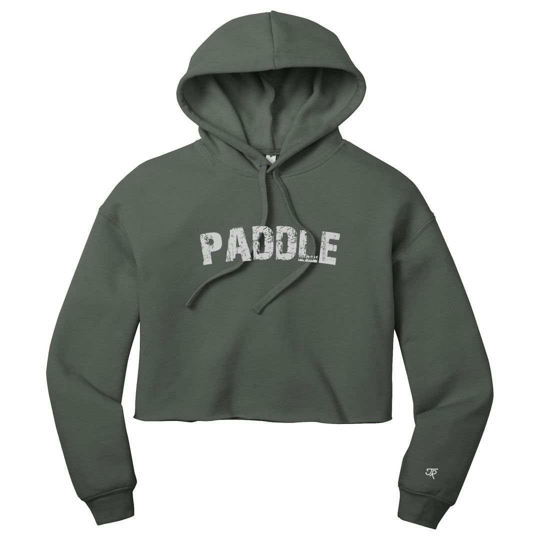 Platform Arc Ladies Cropped Pullover Hoodie