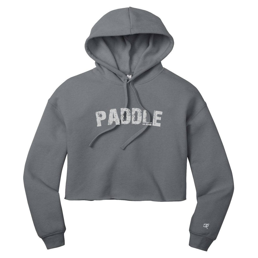 Platform Arc Ladies Cropped Pullover Hoodie