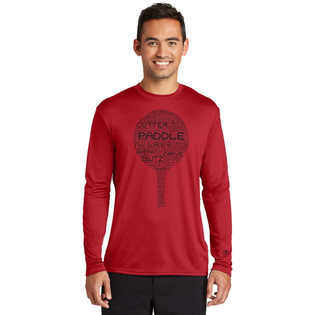 Platform Wordfill Performance Long Sleeve