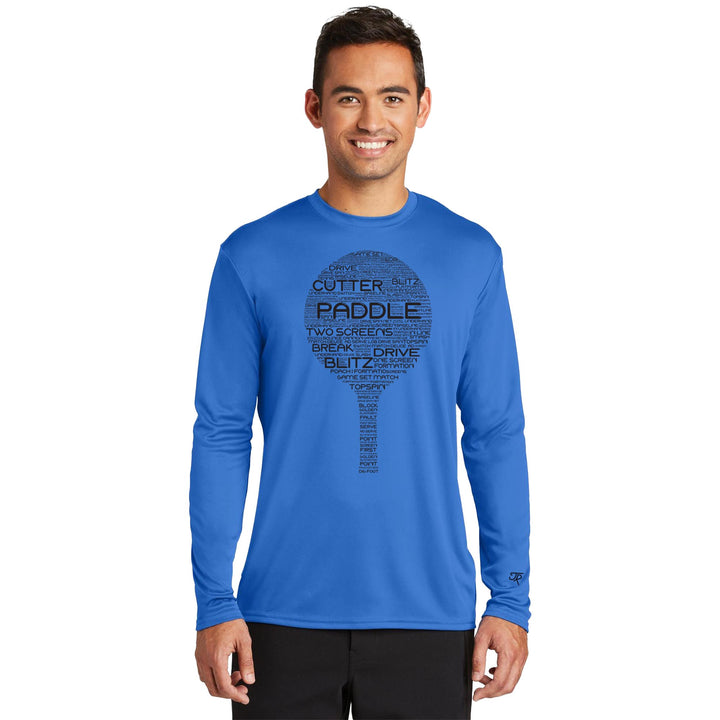 Platform Wordfill Performance Long Sleeve
