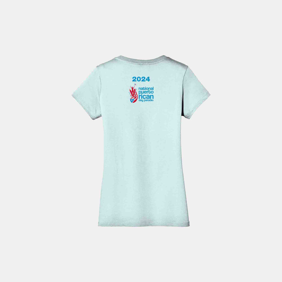 2024 National Puerto Rican Day Parade Ladies V-Neck