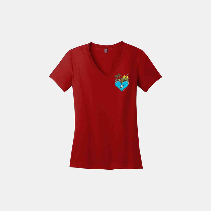 2024 National Puerto Rican Day Parade Ladies V-Neck