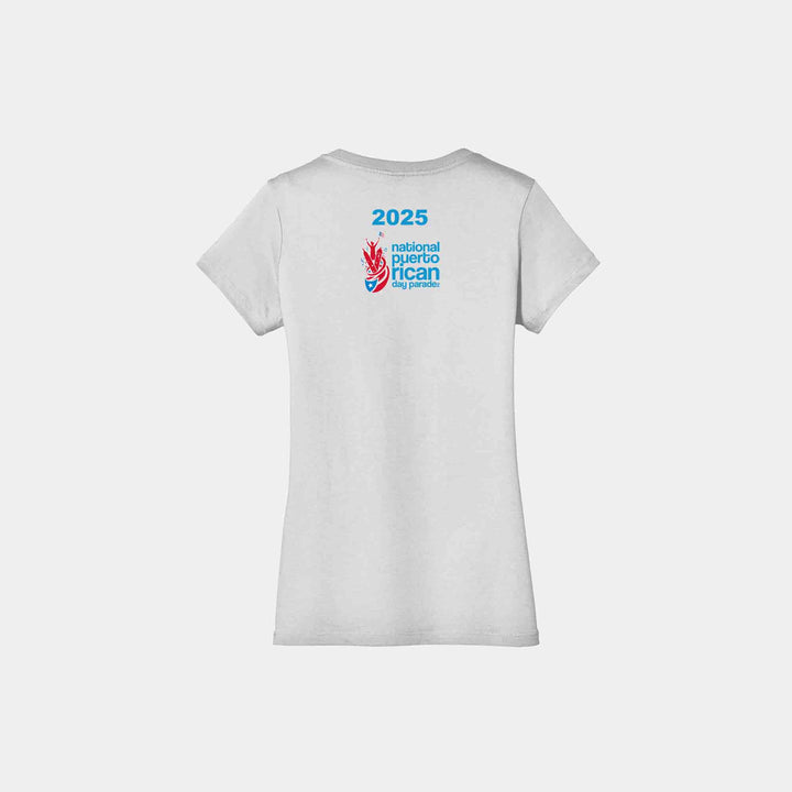 2025 National Puerto Rican Day Parade Ladies V-Neck