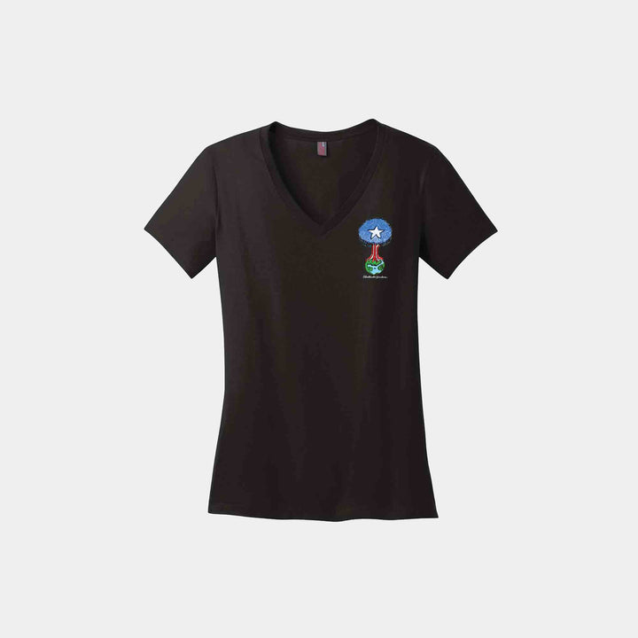 2025 National Puerto Rican Day Parade Ladies V-Neck