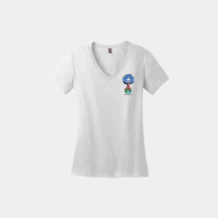 2025 National Puerto Rican Day Parade Ladies V-Neck