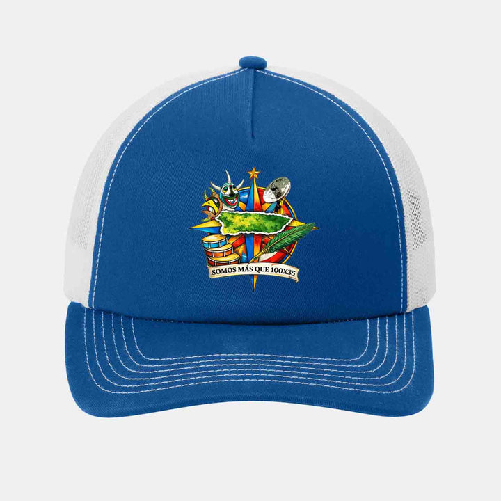 "Somos Más Que 100x35" Trucker Hat