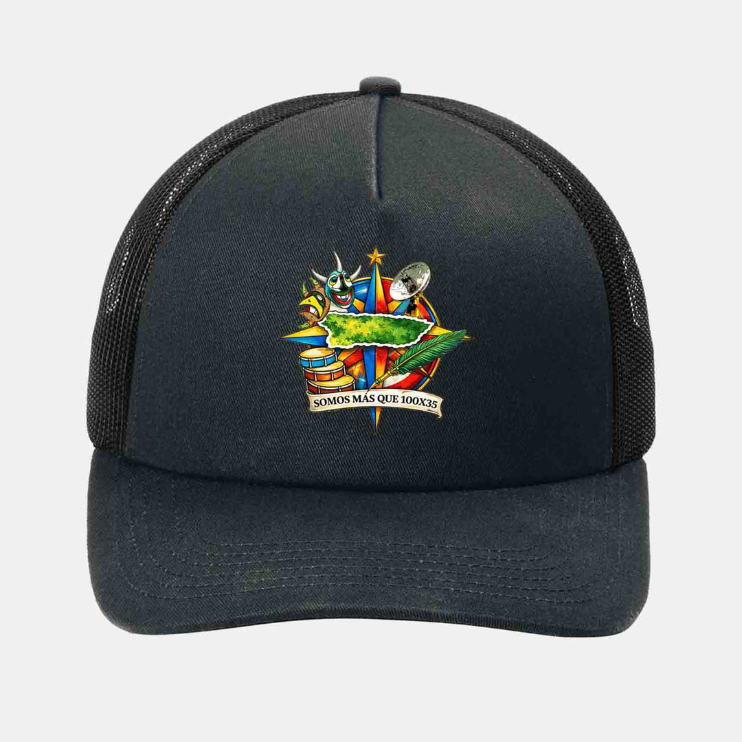 "Somos Más Que 100x35" Trucker Hat