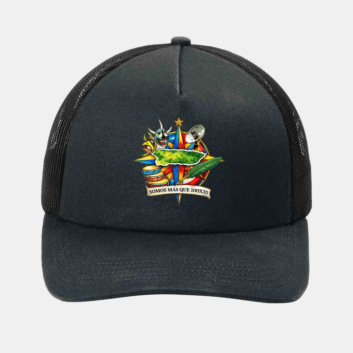 "Somos Más Que 100x35" Trucker Hat