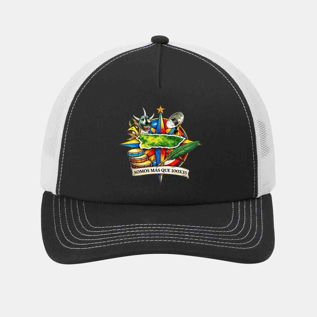 "Somos Más Que 100x35" Trucker Hat