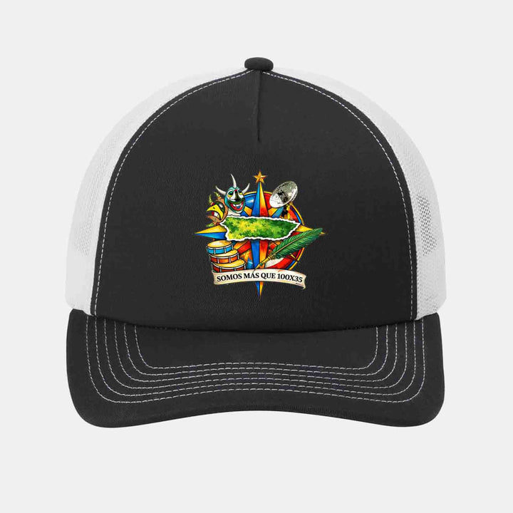 "Somos Más Que 100x35" Trucker Hat