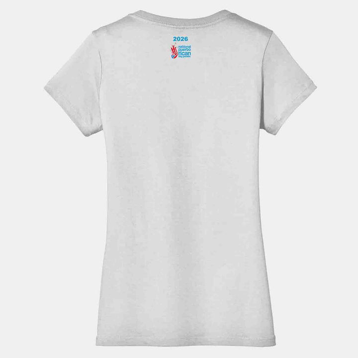 2026 National Puerto Rican Day Parade Ladies V-Neck